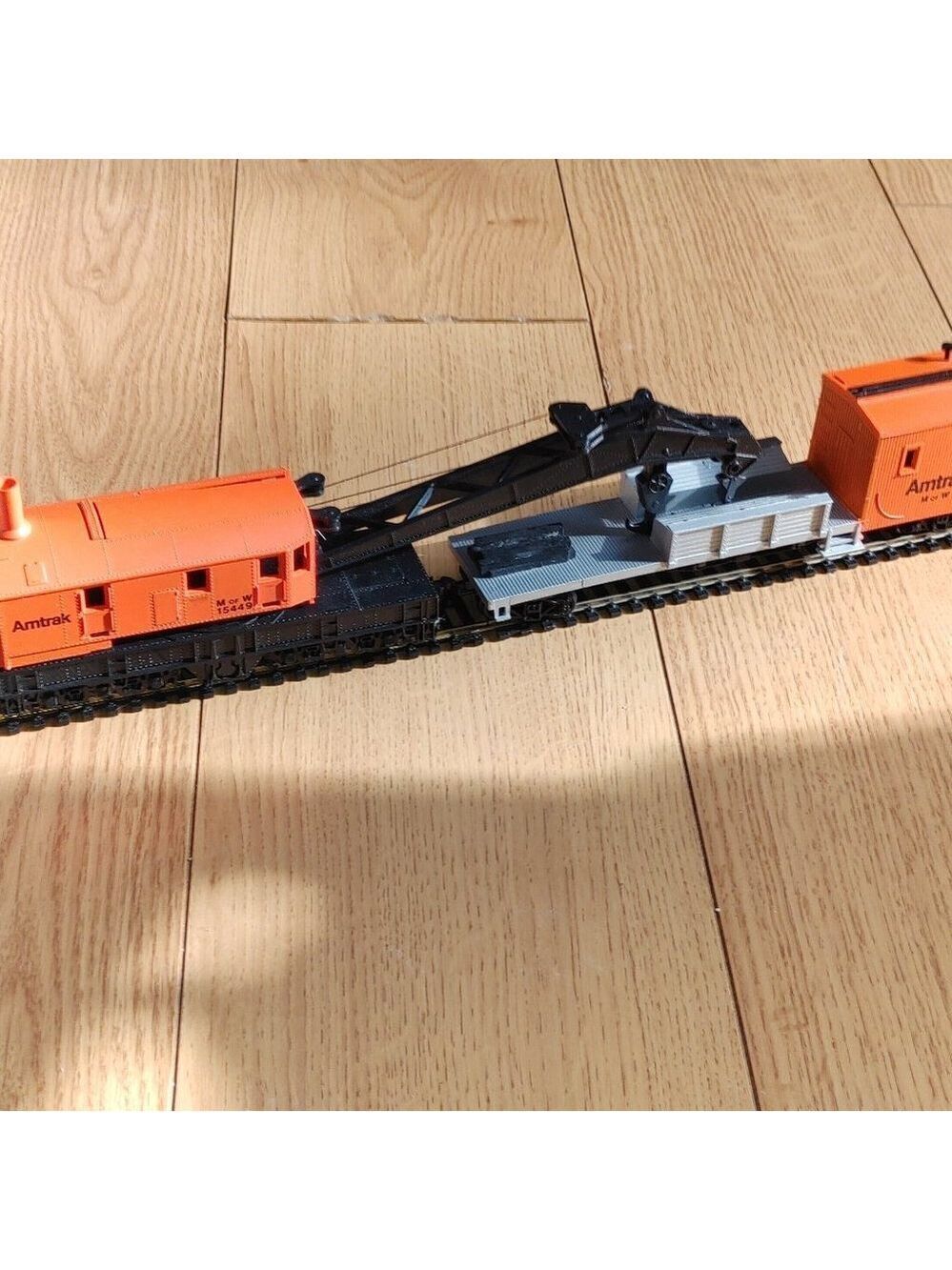 Bachmann HO Scale Boom and Tender Amtrak